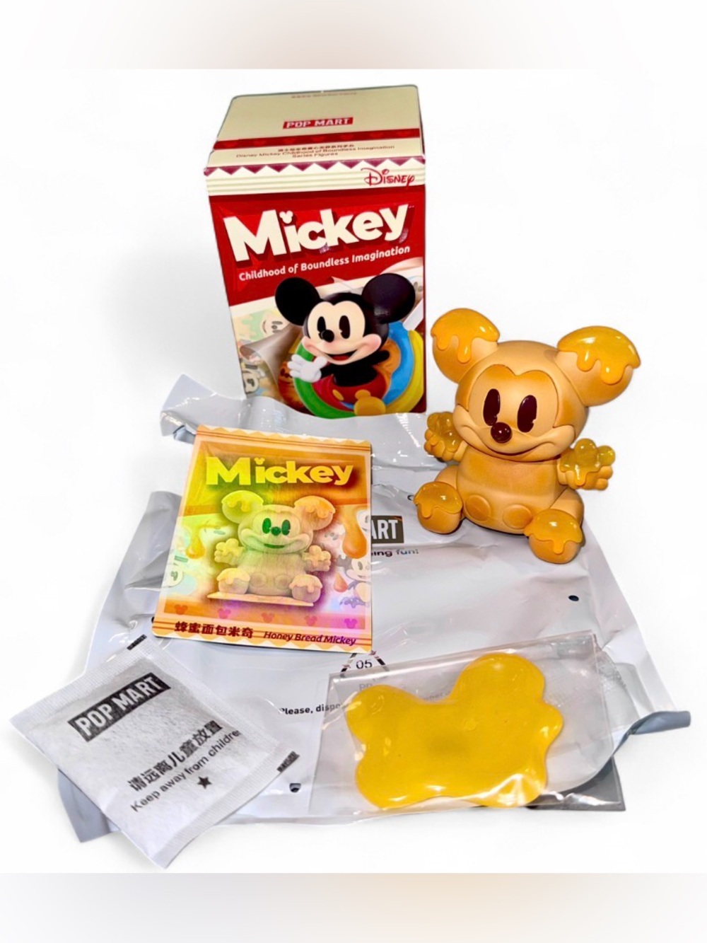 New POP MART x Disney Childhood of Boundless Imagination Honey Bread Mickey